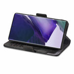 For Samsung Galaxy S22 Ultra 5G Phone Cases CASENEO PU Leather Cover Stand with RFID Blocking Wallet