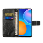 Owl Tree Imprinted Design PU Leather Flip Folio Case Wallet Stand Protective Cover with Strap for Samsung Galaxy A33 5G