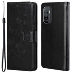 Imprinted Butterflies Flower Wallet Function Phone Case PU Leather Protective Phone Stand Shell for Samsung Galaxy A53 5G