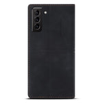 Auto-absorbed Scratch Resistant Fantasy TPU+PU Leather Phone Wallet Cover Shell for Samsung Galaxy S22 5G