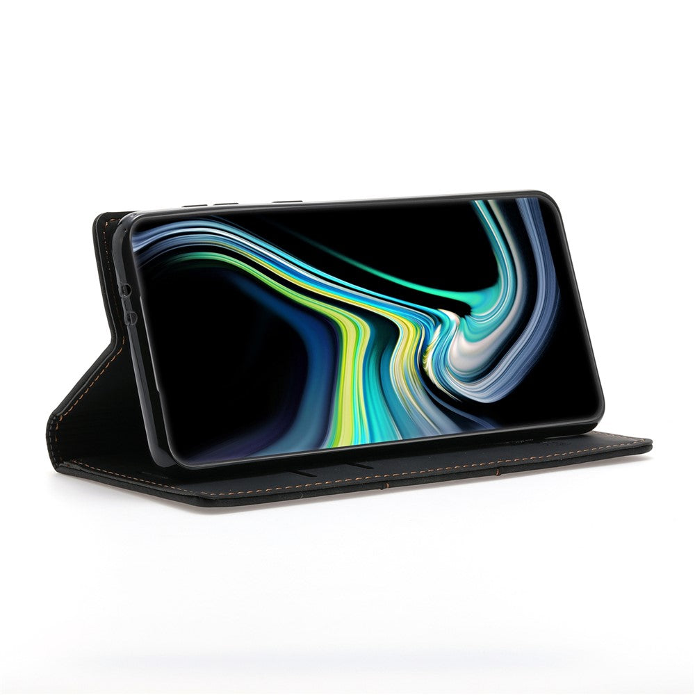 Auto-absorbed Scratch Resistant Fantasy TPU+PU Leather Phone Wallet Cover Shell for Samsung Galaxy S22 5G