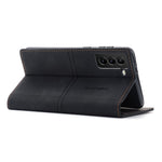 Auto-absorbed Scratch Resistant Fantasy TPU+PU Leather Phone Wallet Cover Shell for Samsung Galaxy S22 5G