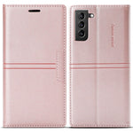 Auto-absorbed Scratch Resistant Fantasy TPU+PU Leather Phone Wallet Cover Shell for Samsung Galaxy S22 5G
