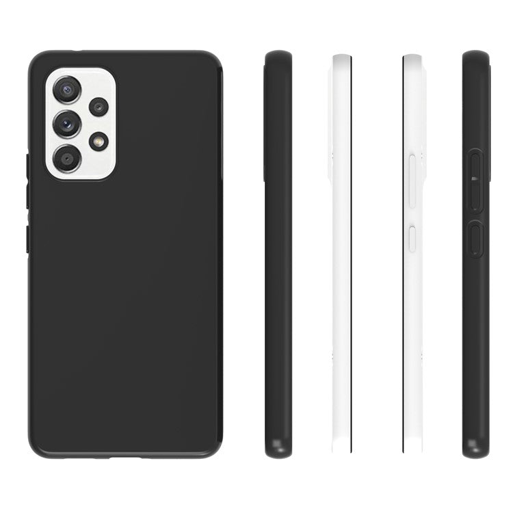 10Pcs/Pack Anti-Scratch Soft TPU Double-sided Matte Finish Coating Phone Case for Samsung Galaxy A53 5G