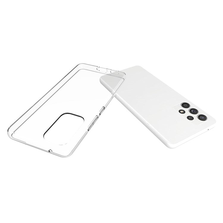10Pcs/Pack Mobile Phone Case Inner Watermark-Free Clear Soft TPU Phone Shell for Samsung Galaxy A53 5G