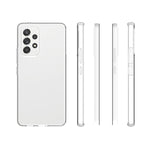 10Pcs/Pack Mobile Phone Case Inner Watermark-Free Clear Soft TPU Phone Shell for Samsung Galaxy A53 5G
