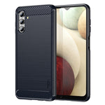MOFI TPU-mobilskal med borstad kolfiberdesign, mjukt och välskyddat fodral för Samsung Galaxy A13 5G / A04s 4G (164,7 mm)