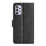 Flip Folio PU-läderfodral med stativ och dubbla magnetiska spännen med plånboksfunktion för Samsung Galaxy A53 5G