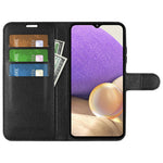 For Samsung Galaxy A53 5G Litchi Texture PU Leather Folio Case Magnetic Clasp Anti-scratch Phone Cover with Stand Wallet
