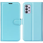 For Samsung Galaxy A53 5G Litchi Texture PU Leather Folio Case Magnetic Clasp Anti-scratch Phone Cover with Stand Wallet