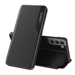 Folie View Window PU læder stander-cover til Samsung Galaxy S22+ 5G