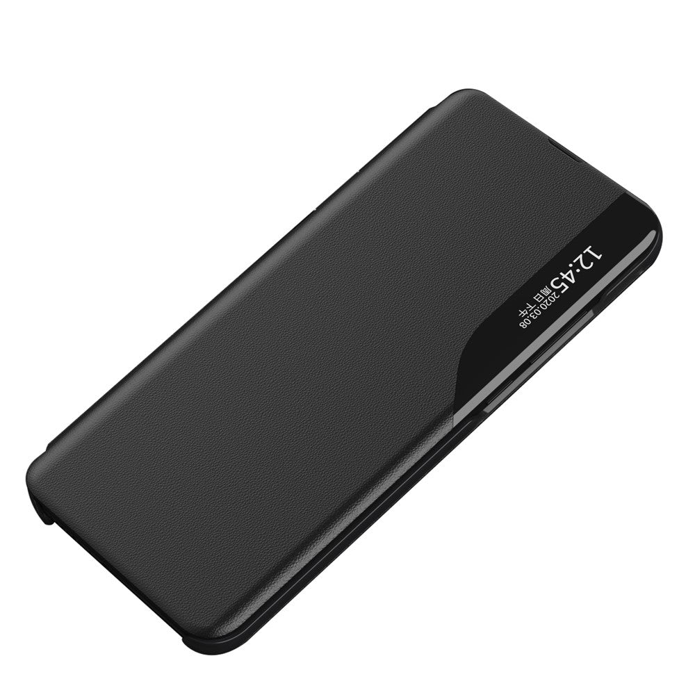 Folie View Window PU læder stander-cover til Samsung Galaxy S22+ 5G