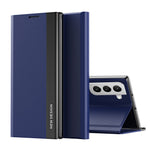 PU-læder stander auto-absorption telefon-flipcover til Samsung Galaxy S22+ 5G