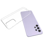 10 stk/pakke Krystalklar vandmærkefri indre stødabsorberende blød TPU-cover til Samsung Galaxy A33 5G