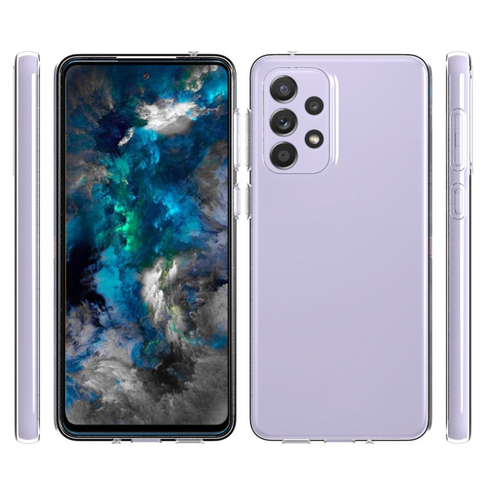 10 stk/pakke Krystalklar vandmærkefri indre stødabsorberende blød TPU-cover til Samsung Galaxy A33 5G