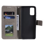 For Samsung Galaxy A33 5G Imprinted Mandala Flower PU Leather Phone Case Wallet Stand Design Flip Cover with Strap