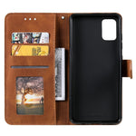 Stitching Surface Splicing Style PU Leather and TPU Phone Flip Case Skin-touch Stand Wallet Phone Protective Cover for Samsung Galaxy A33 5G