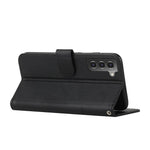 Wallet Stand Full Protection PU Leather Cover + Inner TPU Phone Case for Samsung Galaxy S22 5G