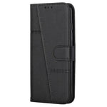 Wallet Stand Full Protection PU Leather Cover + Inner TPU Phone Case for Samsung Galaxy S22 5G