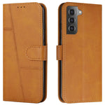 Wallet Stand Full Protection PU Leather Cover + Inner TPU Phone Case for Samsung Galaxy S22 5G