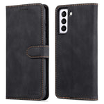 AZNS PU Leather Cover Stand Wallet Folio Flip Phone Case Protector for Samsung Galaxy S22+ 5G