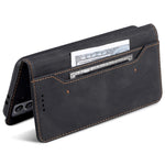AZNS PU Leather Cover Stand Wallet Folio Flip Phone Case Protector for Samsung Galaxy S22+ 5G