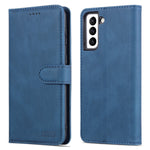 AZNS PU Leather Cover Stand Wallet Folio Flip Phone Case Protector for Samsung Galaxy S22+ 5G