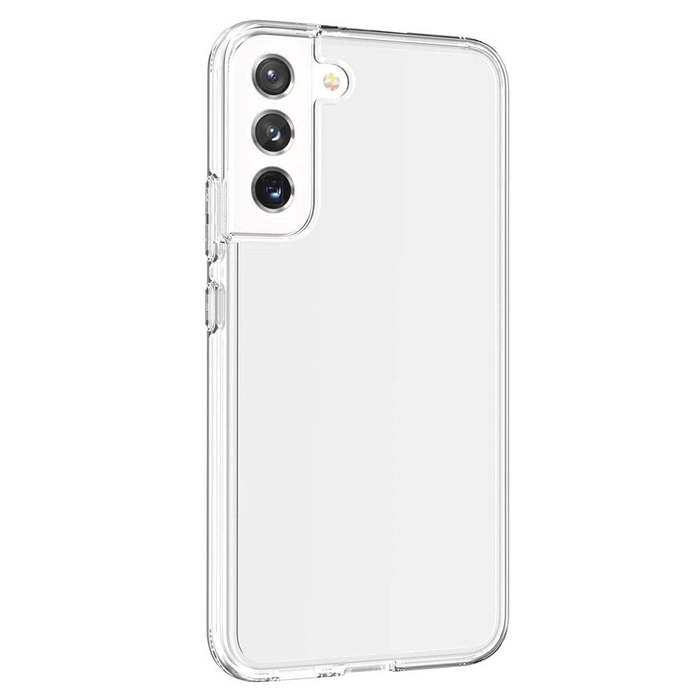 Transparent TPU + PC-mobilskal Stötdämpande 3,0 mm förtjockat ultraklart mobilskydd för Samsung Galaxy S22+ 5G