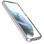 Transparent TPU + PC Phone Case Shock-Absorbing 3.0mm Thickened Ultra Clear Phone Protector for Samsung Galaxy S22+ 5G