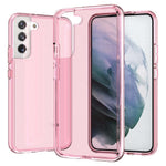 Transparent TPU + PC-mobilskal Stötdämpande 3,0 mm förtjockat ultraklart mobilskydd för Samsung Galaxy S22+ 5G
