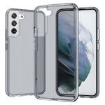 Transparent TPU + PC-mobilskal Stötdämpande 3,0 mm förtjockat ultraklart mobilskydd för Samsung Galaxy S22+ 5G