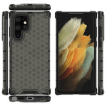 Bikakemönster TPU + PC Hybrid mobilskal Stötsäkert Skyddsskal för Samsung Galaxy S22 Ultra 5G