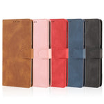 PU Leather + TPU Phone Case Wallet Stand Cover with Strap for Samsung Galaxy A03s (166.5mm)