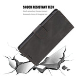PU Leather + TPU Phone Case Wallet Stand Cover with Strap for Samsung Galaxy A03s (166.5mm)