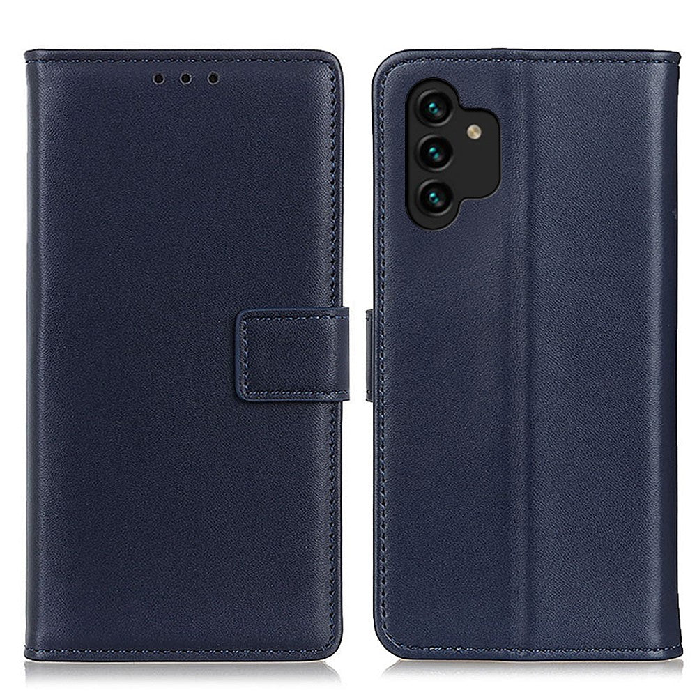 Stødsikkert telefoncover til Samsung Galaxy A13 4G, stativfunktion, PU-læder, folio-flip magnetisk telefoncover med pung