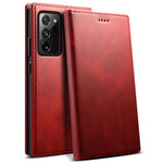 SUTENI Magnetic Auto Closing Folio Flip Leather Case Cover with Stand Wallet for Samsung Galaxy Note20 Ultra 5G
