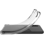 IMAK Enhanced Four Corners Transparent TPU Cover med Skærmbeskytter til Samsung Galaxy A33 5G