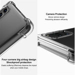 IMAK Enhanced Four Corners Transparent TPU Cover med Skærmbeskytter til Samsung Galaxy A33 5G