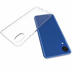 10Pcs/Pack Crystal Clear Inner Watermark-free Flexible TPU Back Phone Cover Case for Samsung Galaxy A03 Core