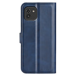Til Samsung Galaxy A03 (164,2 mm) pung etui med magnetlås i PU-læder med stander og flipcover