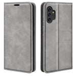 Samsung Galaxy A13 4G Skin-touch PU-läder plånboksfodral Hopfällbart stativ Autostängande Magnetiskt Flip-fodral