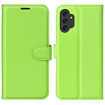 For Samsung Galaxy A13 4G Litchi Texture PU Leather Cover Wallet Stand Magnetic Clasp Folio Flip Phone Case