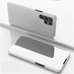 For Samsung Galaxy S22 Ultra 5G Flip Leather Cover with Stand Full Body Protective Phone Case