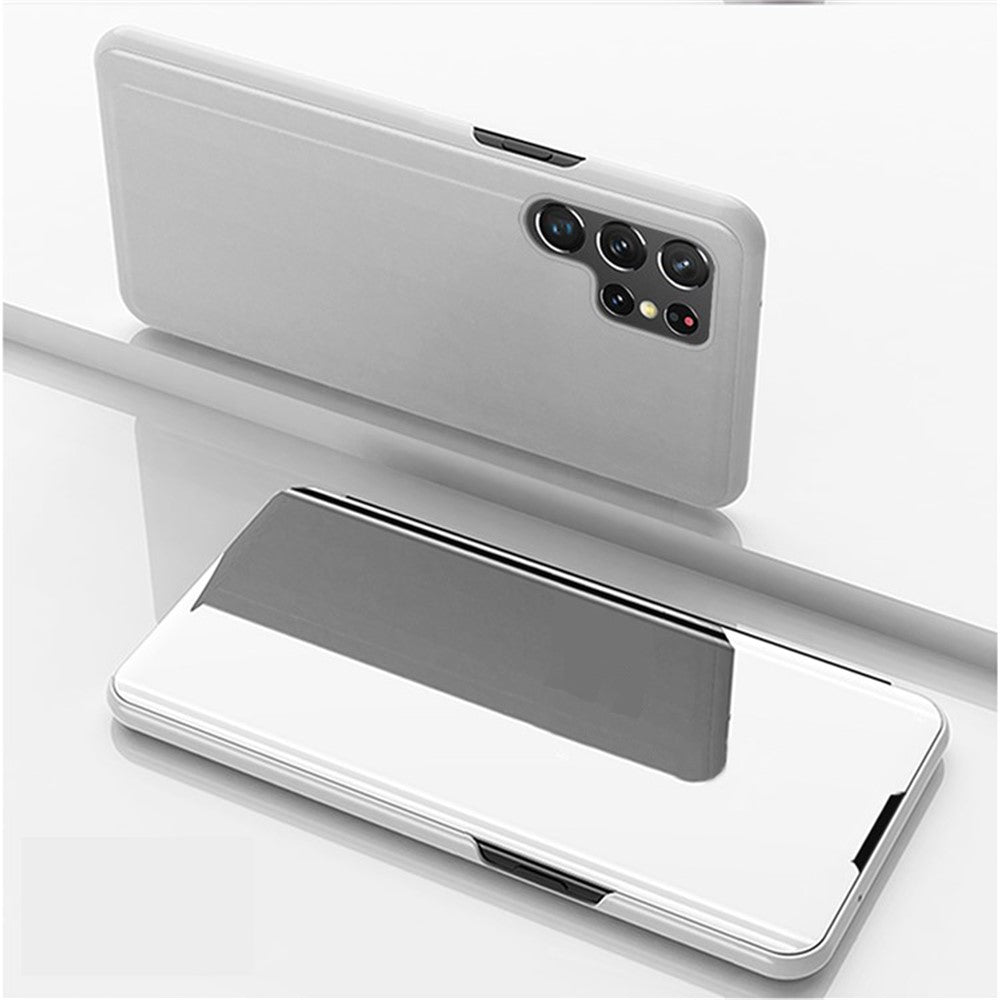 For Samsung Galaxy S22 Ultra 5G Flip Leather Cover with Stand Full Body Protective Phone Case