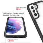 Anti-drop TPU + PC + Acrylic Hybrid Case Phone Cover for Samsung Galaxy S22 5G