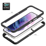 Anti-drop TPU + PC + Acrylic Hybrid Case Phone Cover for Samsung Galaxy S22 5G