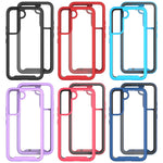 Anti-drop TPU + PC + Acrylic Hybrid Case Phone Cover for Samsung Galaxy S22 5G