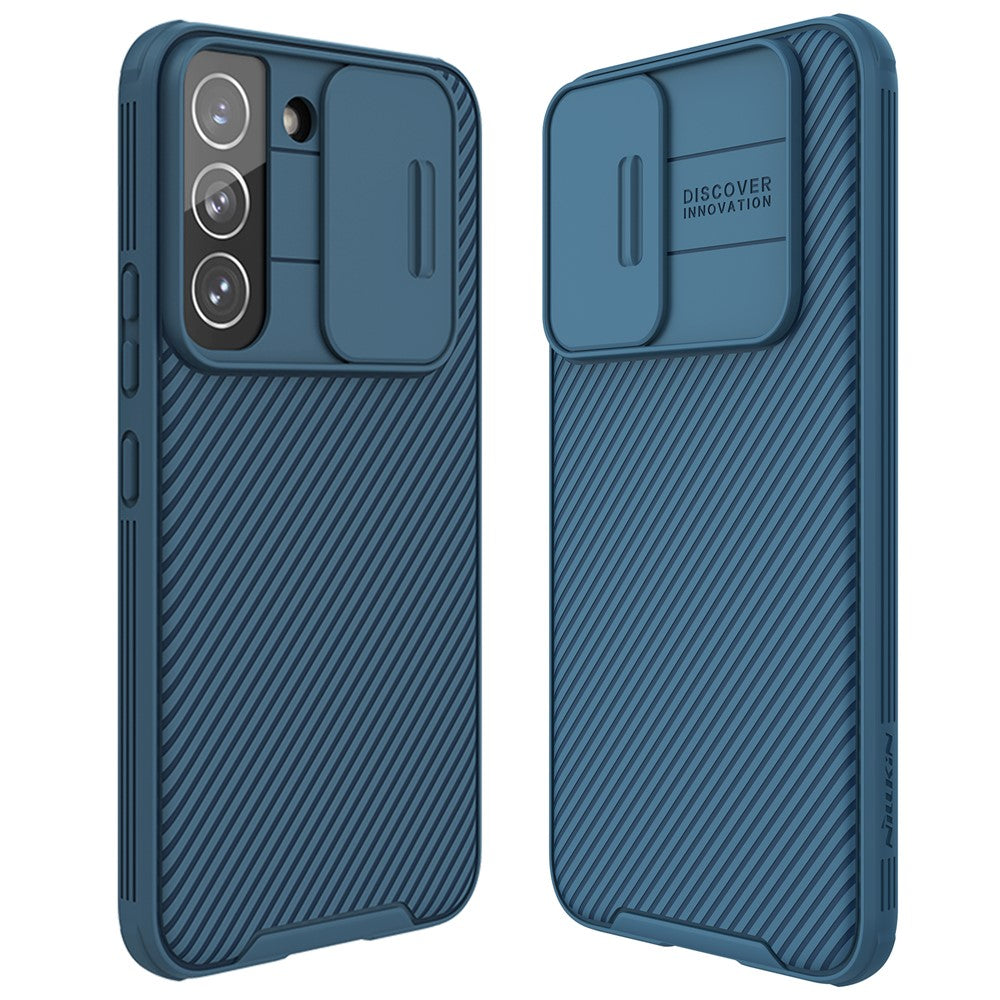 NILLKIN CamShield Pro for Samsung Galaxy S22+ 5G Protective PC+TPU Hybrid Phone Cover Case with Camera Protection Cover