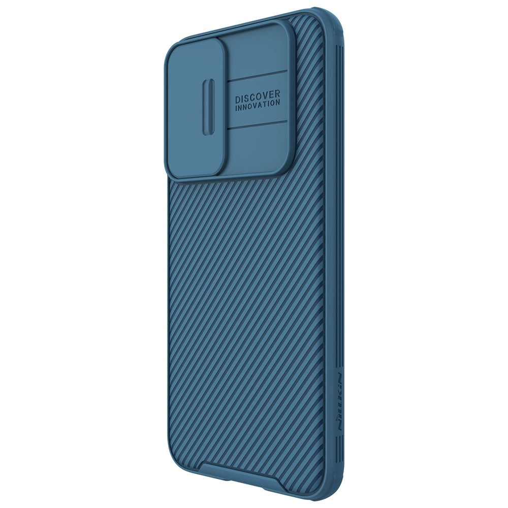 NILLKIN CamShield Pro för Samsung Galaxy S22+ 5G Skyddande PC+TPU Hybrid mobilskal med Kameraskydd