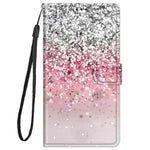 Pattern Printing PU Leather Wrist Strap Stand Feature Flip Case Cover with Card Slots for Samsung Galaxy A13 4G